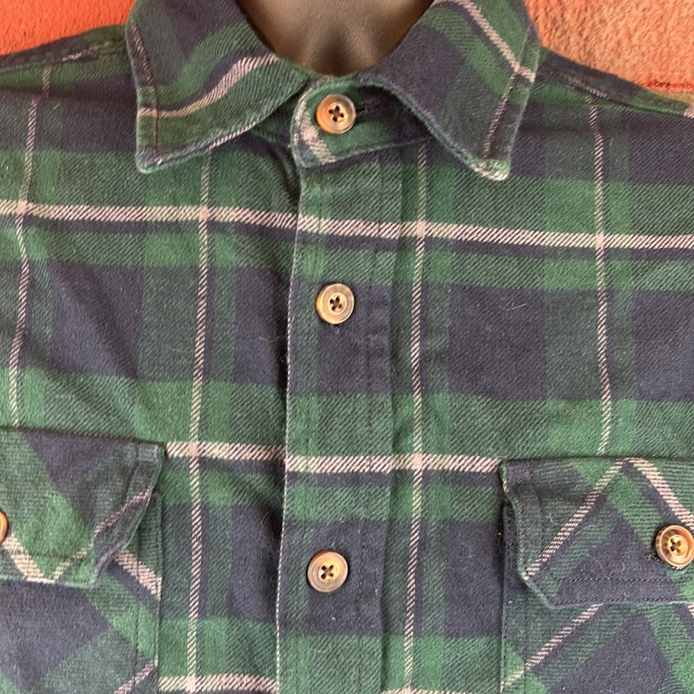 Jachs Shirt Mens Large Plaid Flannel Button Down - Picture 2 of 8